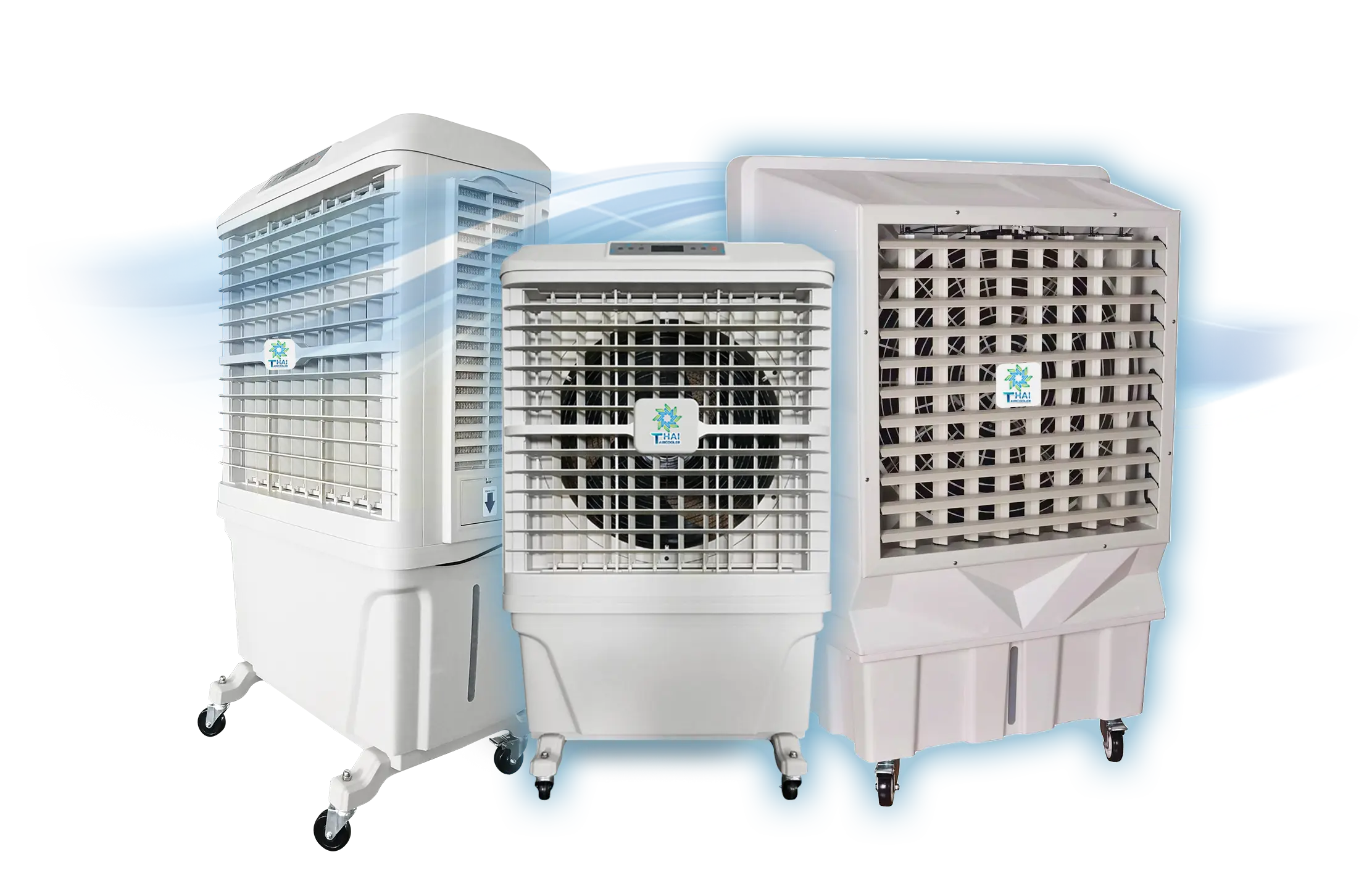 พัดลมอุตสาหกรรมและพัดลมไอเย็น ช่วยระบายอากาศในบ้าน ลดฝุ่น PM2.5